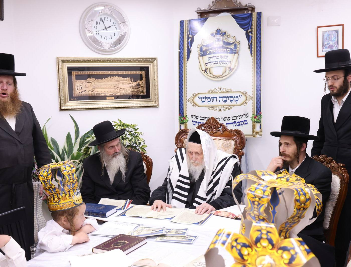 מסיבת חומש לת"ת 'אמונת ציון'