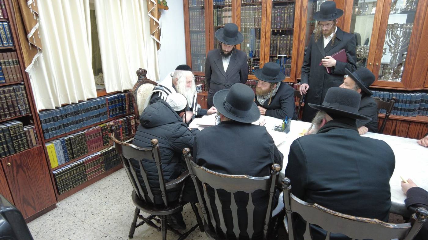 פתיחת בית הכנסת ברסלב בעיר ביתר עילית בבית מורנו הרב שליט"א