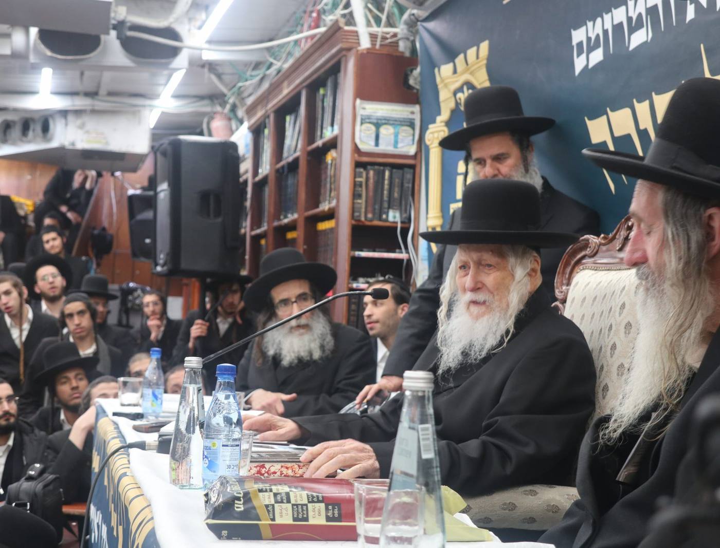 מעמד מרומם בקהילתנו הקדושה נגד גזירת הגיוס