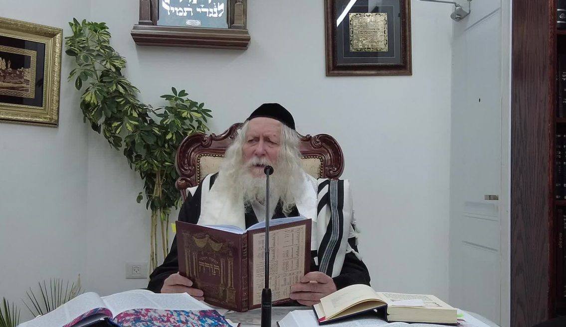 שיעור לאנשי ראשון לציון במעונו של מורינו הרב שליט"א