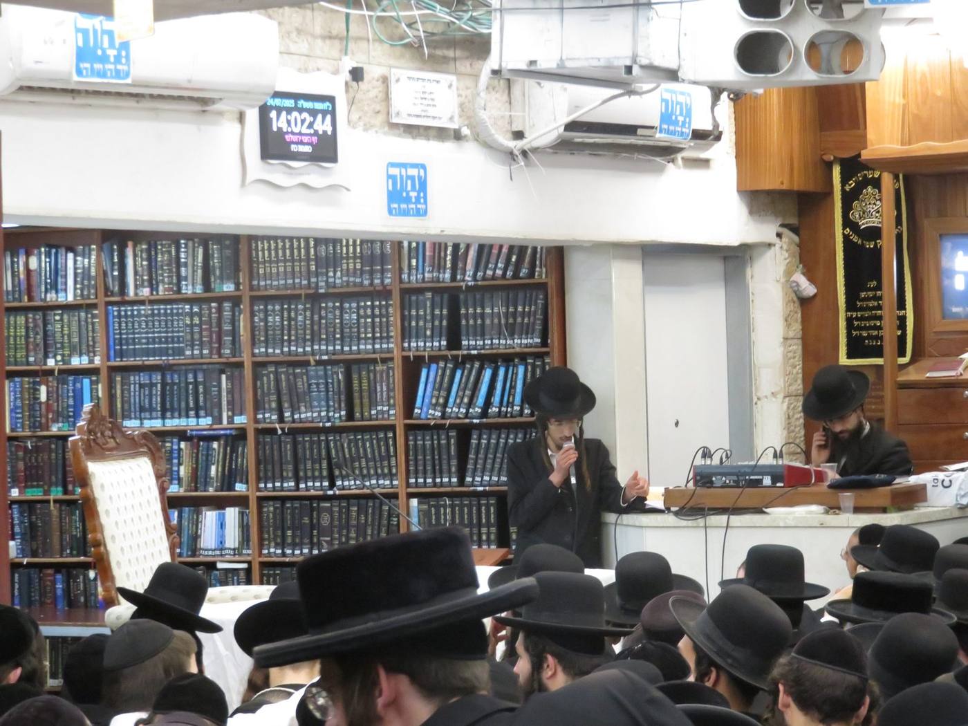 כינוס תיקון חצות ההיסטורי שע"י התאחדות האברכים בהשתתפות מורינו הרב שליט"א