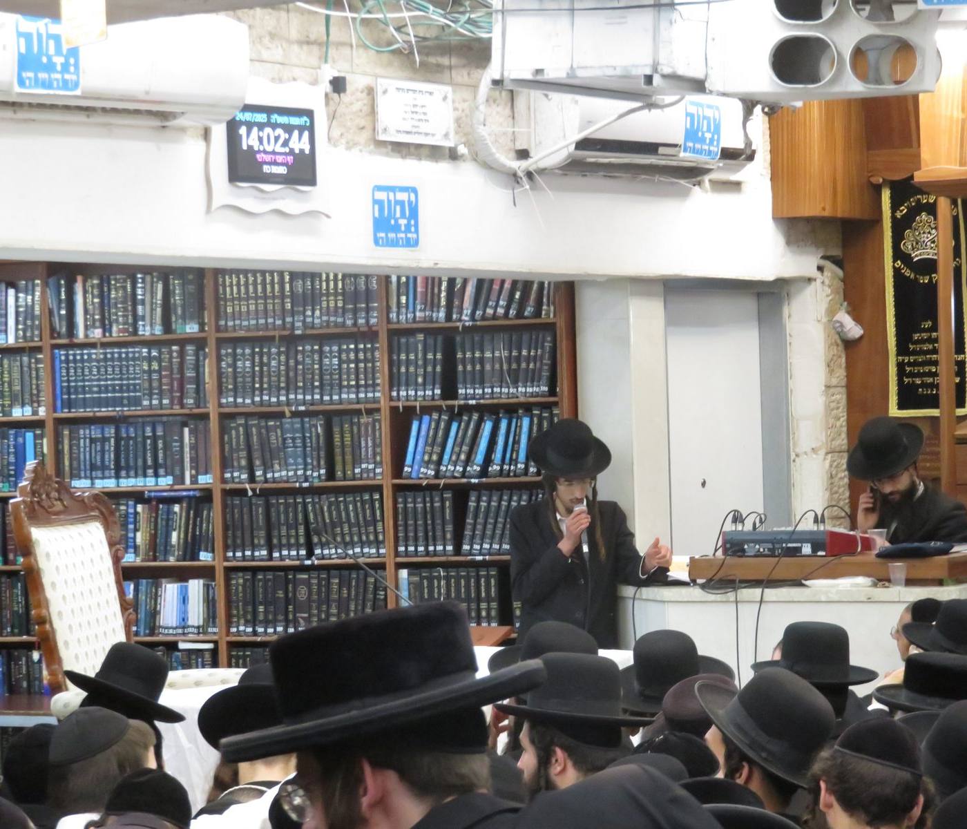 כינוס תיקון חצות ההיסטורי שע"י התאחדות האברכים בהשתתפות מורינו הרב שליט"א