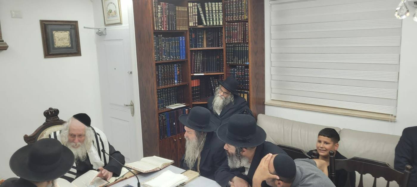 שיעור ל'שובו בנים דימונה' בבית מורינו הרב שליט"א