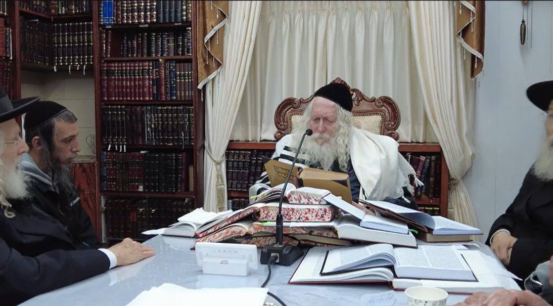 שיעור לתושבי אילת במעונו של מורינו הרב שליט"א