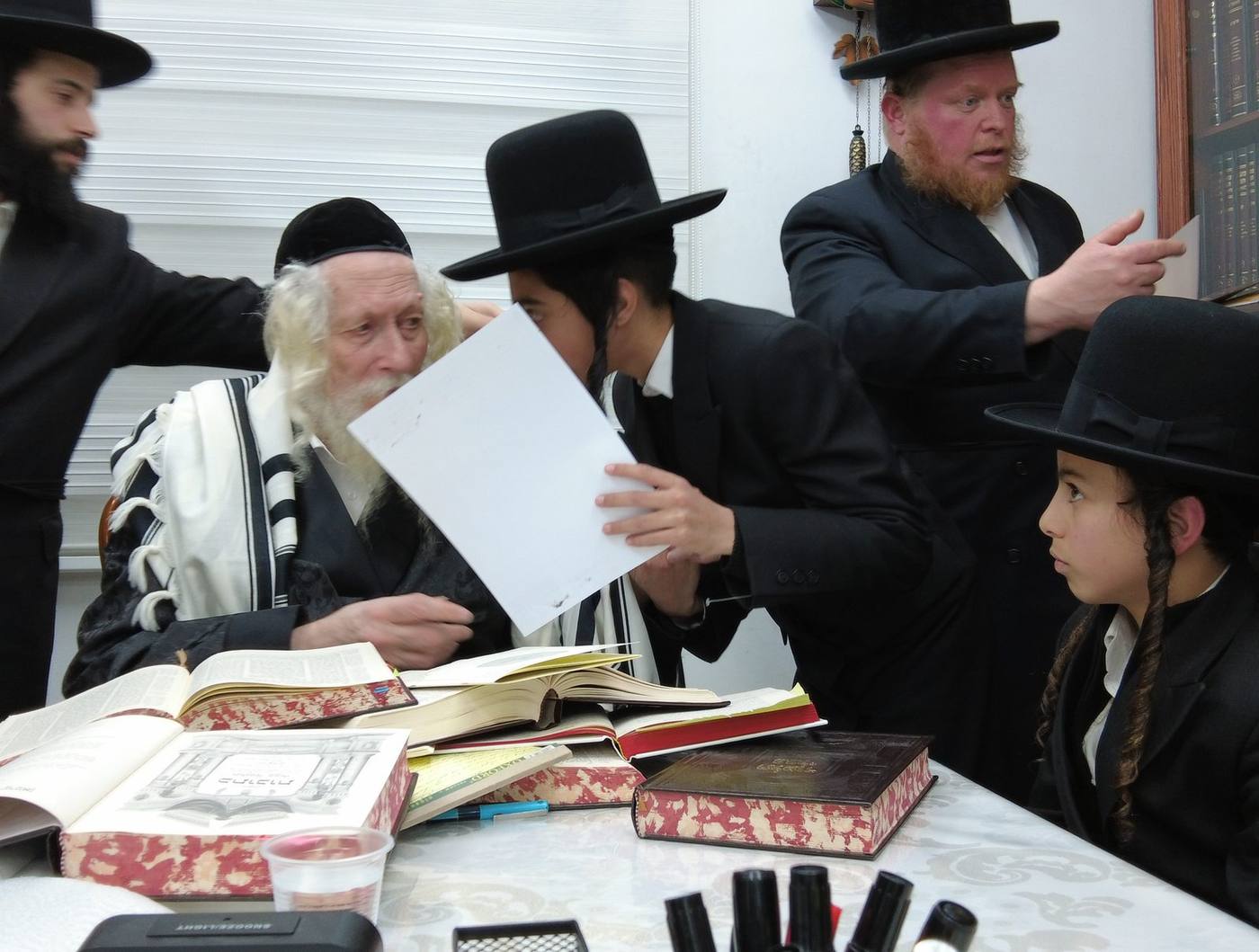 מבחן לבחורי המכינה לישיבה קטנה על מסכת קידושין