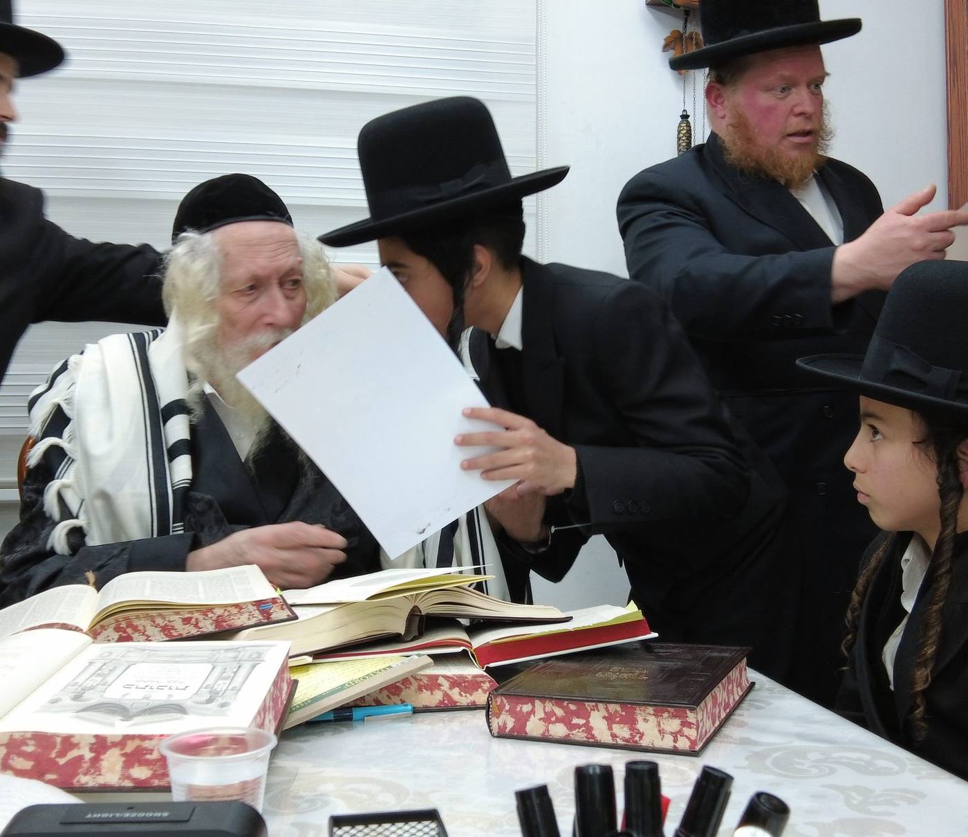 מבחן לבחורי המכינה לישיבה קטנה על מסכת קידושין