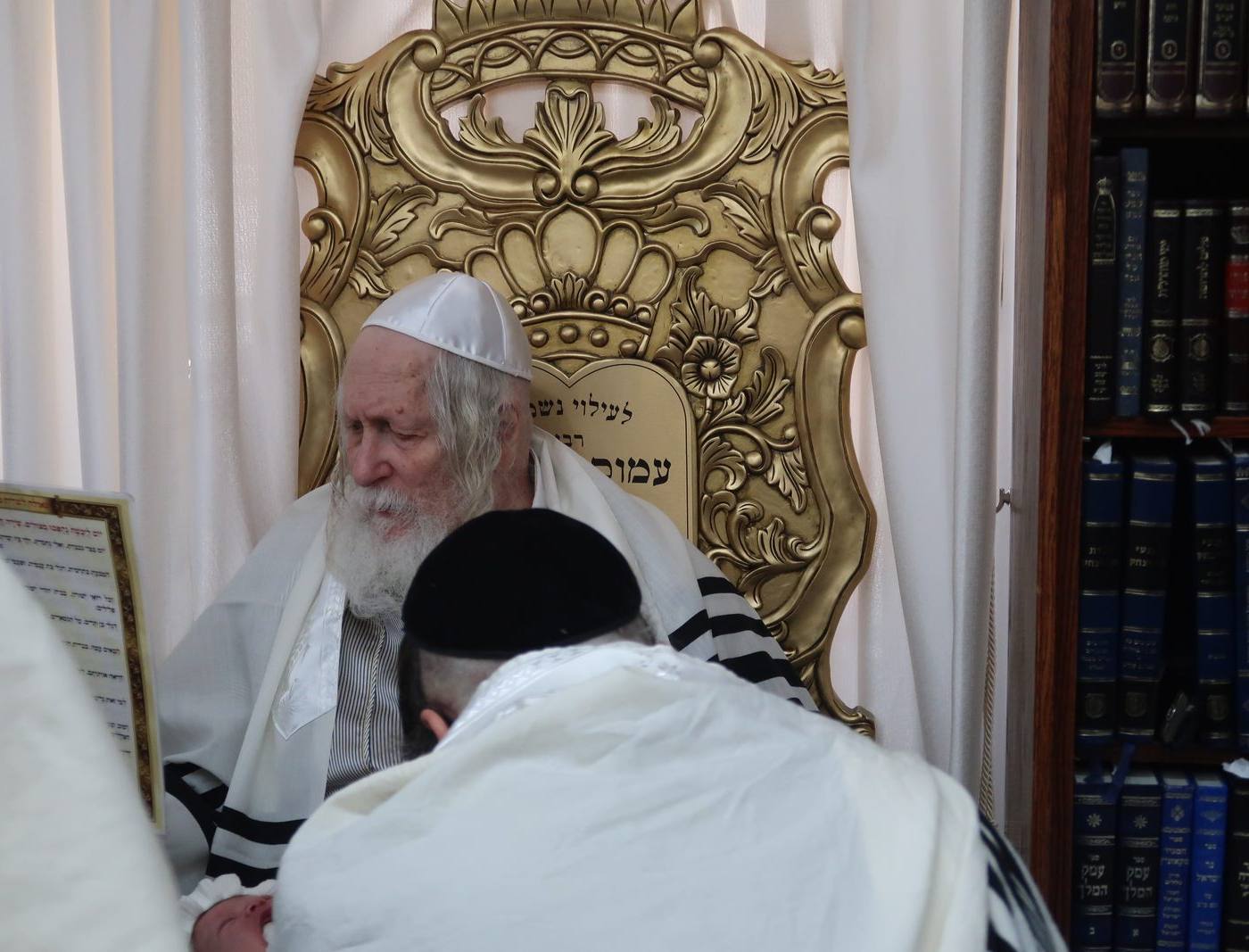 ברית לנין מורינו הרב שליט"א במעון קדשו