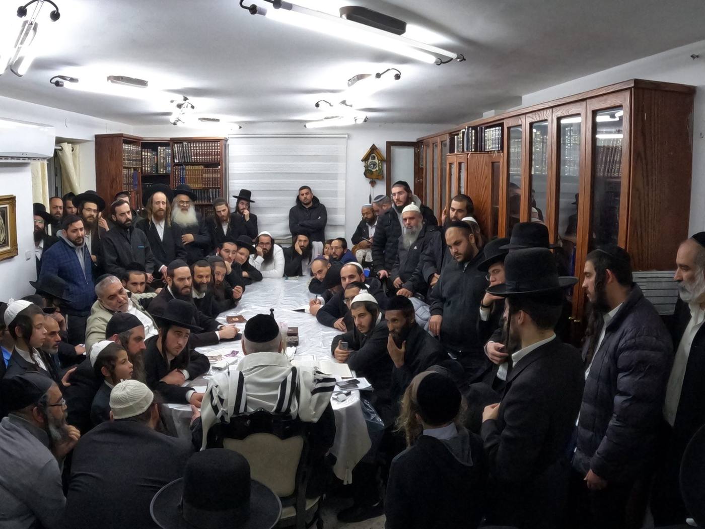 שיעור לכולל 'משכן מוהר"ן' באשקלון