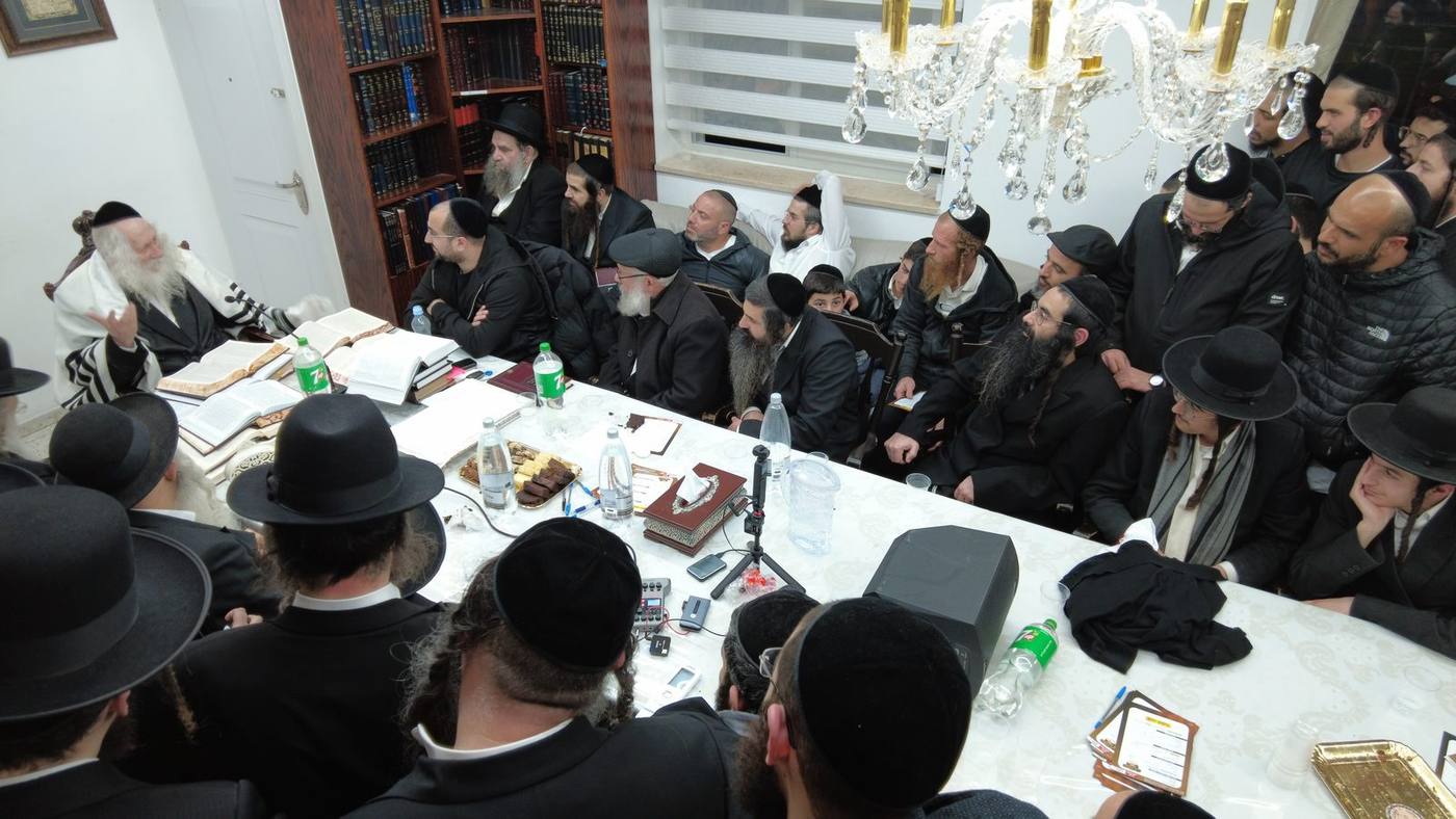 שבע ברכות אחרון לנינת מורינו הרב שליט"א במעונו