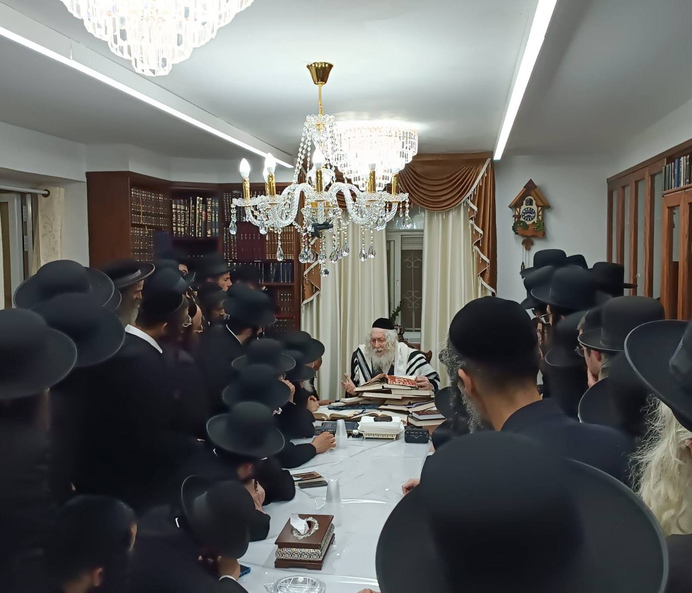 שיעור לאברכי כולל ברסלב 'נחלי נצח'
