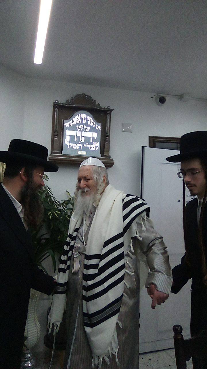 שמחת התנאים לנינתו של מורינו הרב שליט"א במעונו