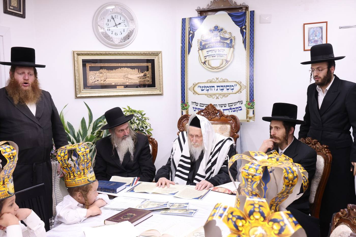 מסיבת חומש לת"ת 'אמונת ציון'
