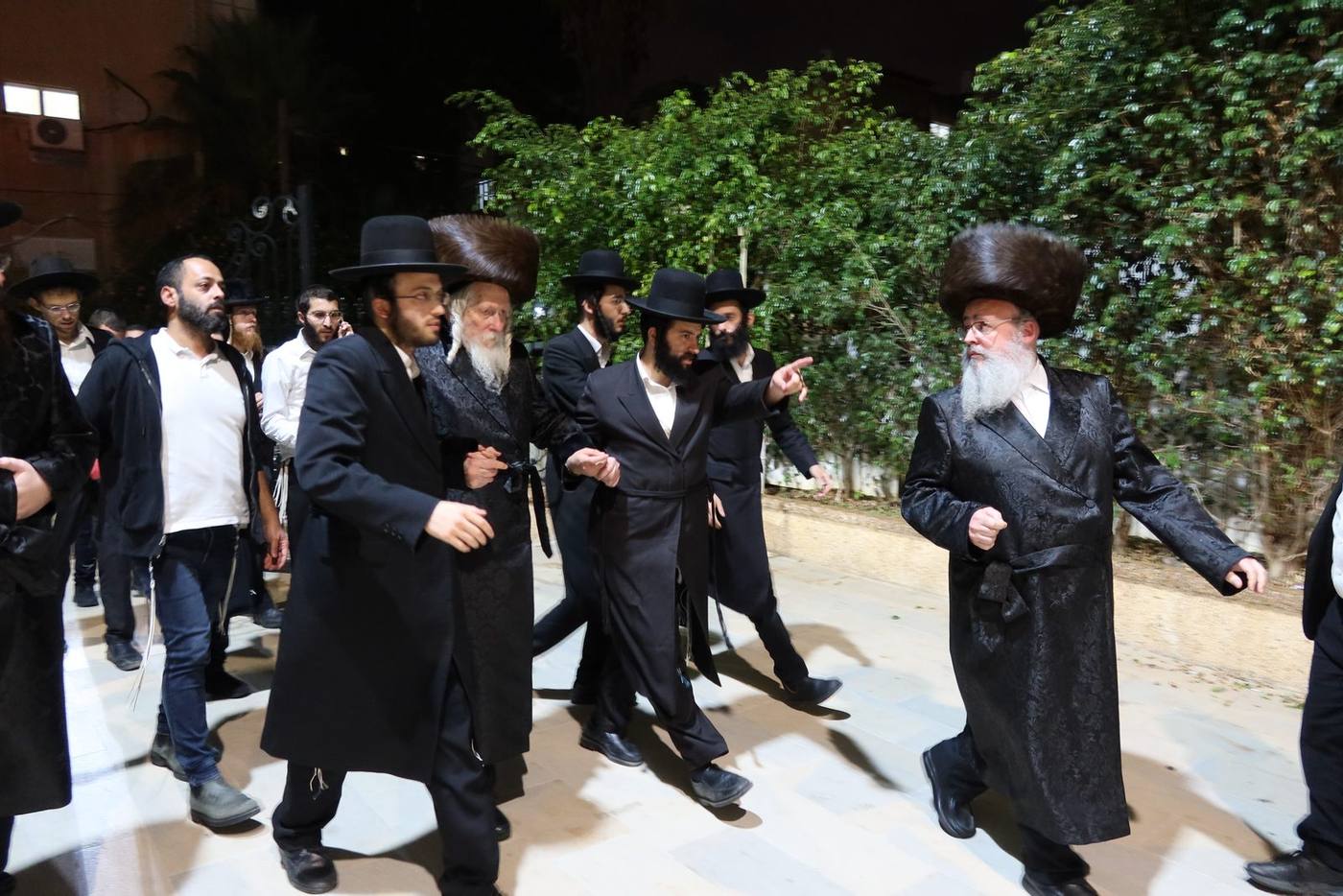 מורינו הרב שליט"א בשמחת השבע ברכות לנכדת כ"ק האדמו"ר מספינקא דונולו שליט"א