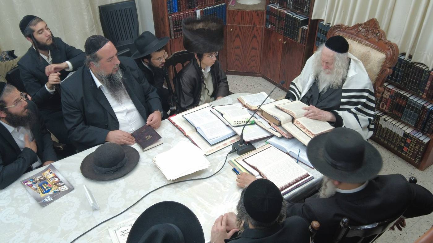 שיעור בבית מורינו הרב שליט"א לבני התורה מהעיר רכסים