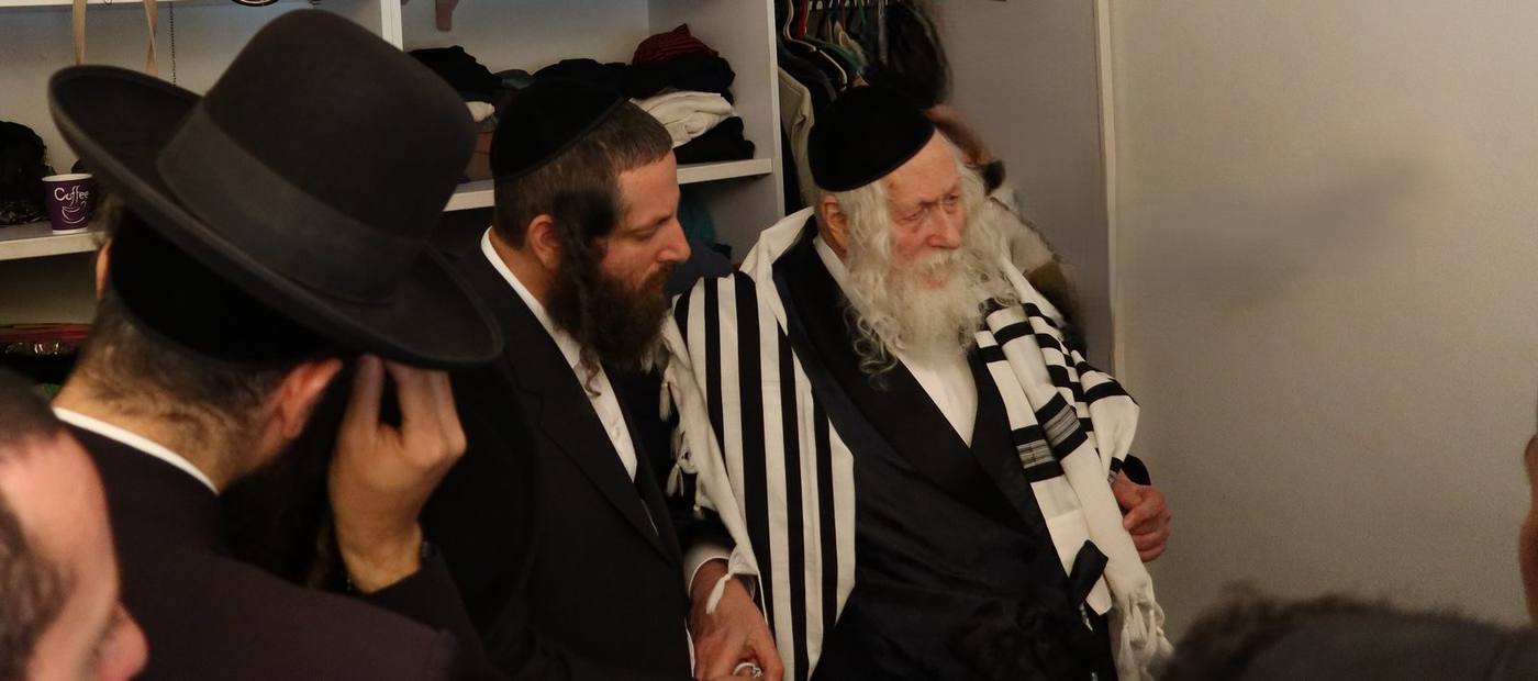 הלווית המשפיע הרה"ח ר' אליהו מירב זצ"ל