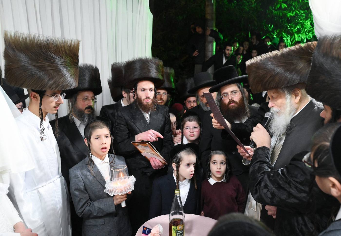 שמחת נישואי נינת מורינו הרב שליט"א למשפחת צוקר