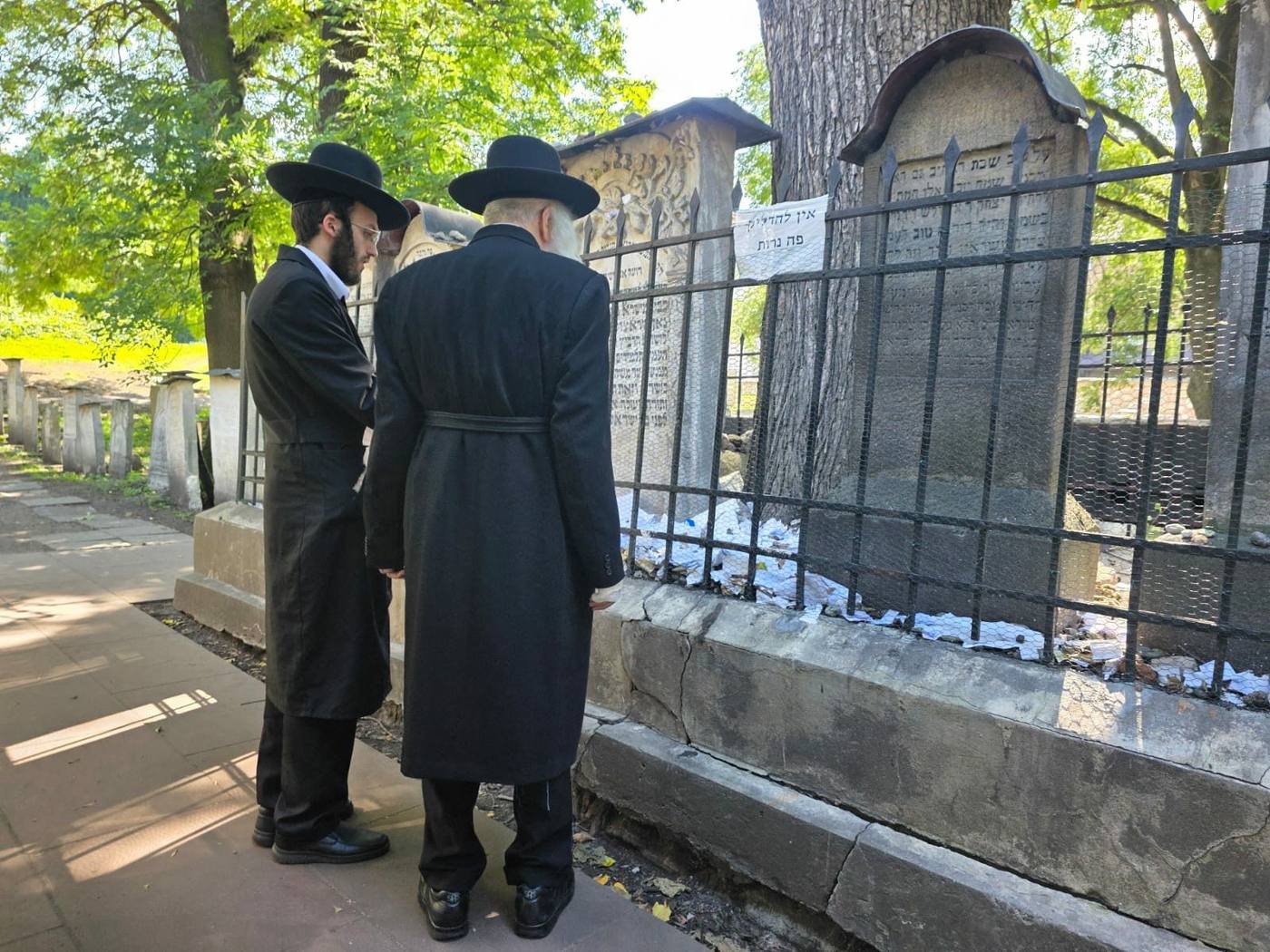 מסע הקודש של מורינו הרב שליט"א לפולין